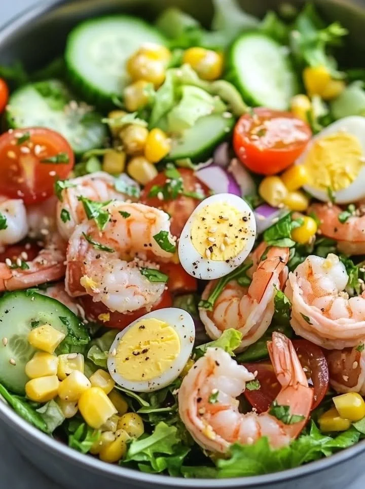 Healthy avocado tuna salad served in a bowl