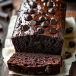 Delicious homemade brownie bread baked to perfection with chocolate swirls.