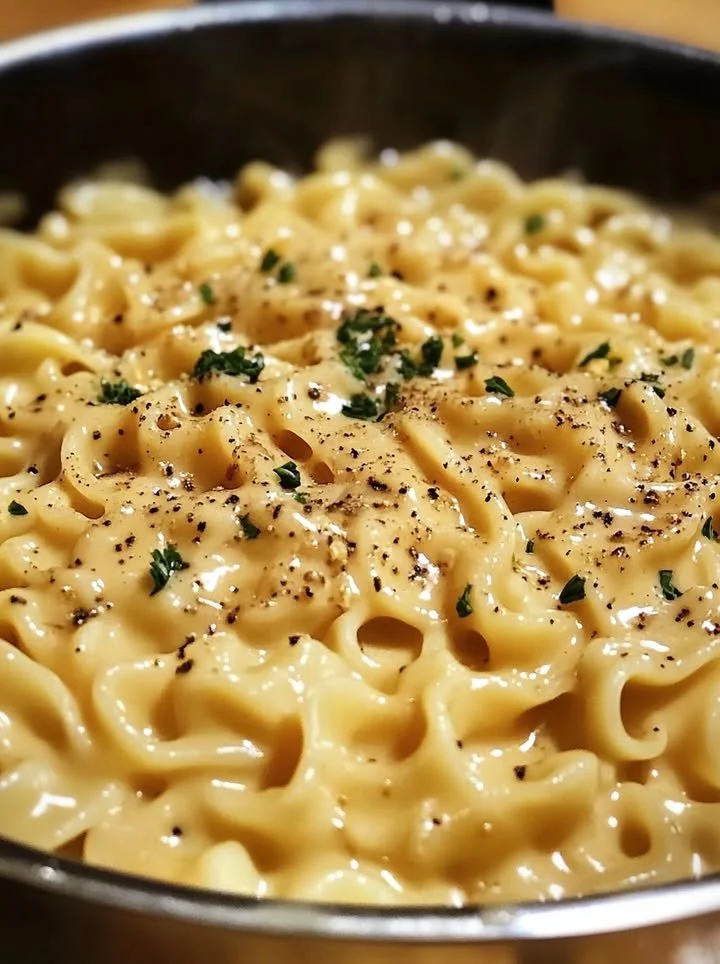Delicious cafeteria noodles served in a bowl with fresh vegetables