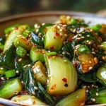 Delicious Ginger Garlic Bok Choy Stir-Fry with vibrant vegetables