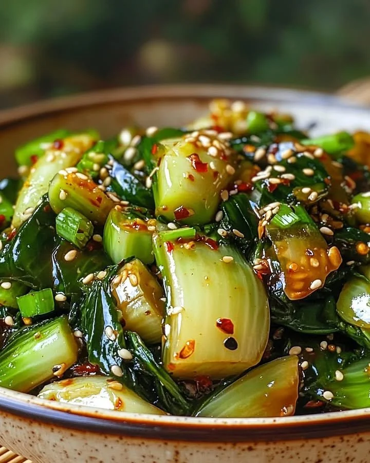 Delicious Ginger Garlic Bok Choy Stir-Fry with vibrant vegetables