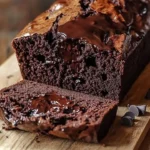 Hot Fudge Brownie Bread - decadent chocolate treat for dessert lovers