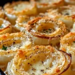 Delicious cheesy and creamy Tennessee onions served as a Southern classic dish.